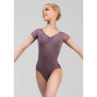 GP Le Secret/Leia – Body de bază cu mâneci din tulle și spate din tulle