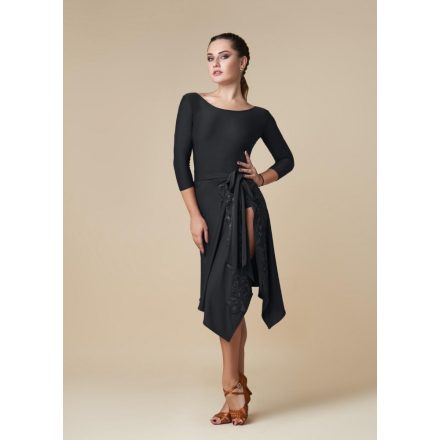 Grand Prix Dancewear Sigala Lateinischer Übungsrock mit Blumenmotiv