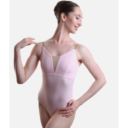 Grishko Charlotte Spaghetti Strap Leotard with Tulle Inserts – DA1930MP