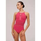 Grishko DA4037MP Roberta spagetti pántos, magasan záródó, tüll betétes dressz