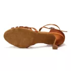 HROY 7127 Pantofi de dans latino – cu mai multe barete și talpă căptușităEz az elegáns női latin tánccipő látványos, sokpántos kialakításával különleges, nőies megjelenést kölcsönöz viselőjének. A lábfejet finoman körülölelő, keresztezett pántok szép