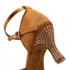 HROY 7132 Latein-Tanzschuhe – Mehrfachriemen mit Strasssteinen
