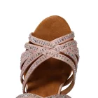 HROY 7167 Latein-Tanzschuhe – Mehrfachriemen mit Strasssteinen