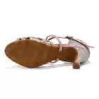 HROY 7167 Pantofi de dans latino – cu mai multe barete și strasuri