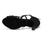 HROY 7169 Pantofi de dans latino – cu mai multe barete și strasuri