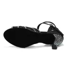 HROY L162 Pantofi de dans latino cu strasuri