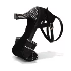 HROY L162 Pantofi de dans latino cu strasuri