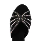 HROY L162 Pantofi de dans latino cu strasuri