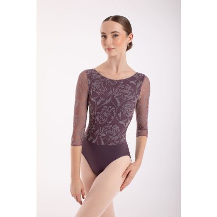 Intermezzo 31670 leotard with 3/4 sleeves