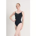 Intermezzo spaghetti strap ballet leotard with lace insert, 31716