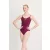 Intermezzo spaghetti strap ballet leotard with lace insert, 31716