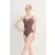 Intermezzo spaghetti strap ballet leotard with lace insert, 31716