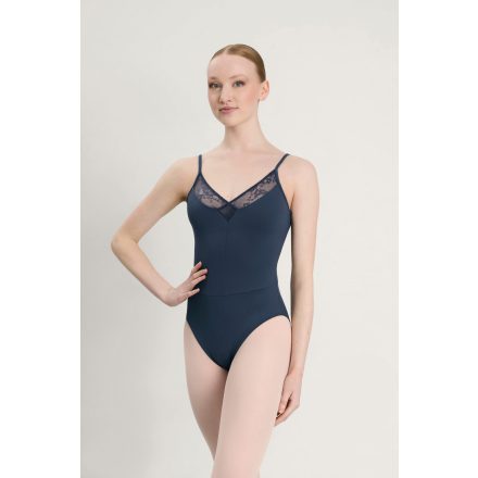 Rochie de balet Intermezzo cu bretele spaghetti și inserție din dantelă, 31722