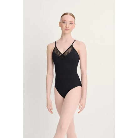 Rochie de balet Intermezzo cu bretele spaghetti și inserție din dantelă, 31722