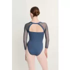 Intermezzo 31731 langärmliger Ballettanzug mit Tülleinsätzen und Tüllärmeln