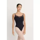 Intermezzo 31732 body de balet cu bretele subțiri și inserții din tul