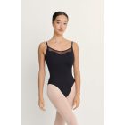 Intermezzo 31732 Ballettanzug mit Spaghettiträgern und Tülleinsätzen