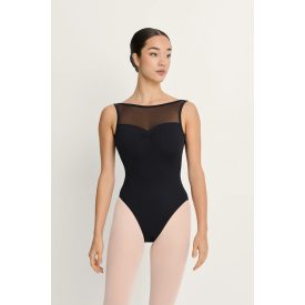   Intermezzo 31733 Ballettanzug mit U-Boot-Ausschnitt und Tülleinsätzen