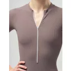 Mara Aura garbós, hosszú ujjú dressz zippzárral