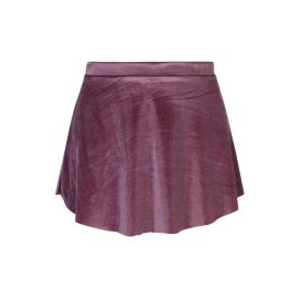 Fustă scurtă de repertoriu Mara din catifea
