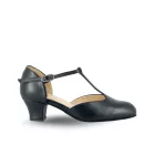 Merlet Eva női T-pántos karakter cipő, alacsony sarokkal