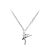 MIKELART 027PS SILVER NECKLACE