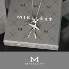 MIKELART 029 SILVER NECKLACE