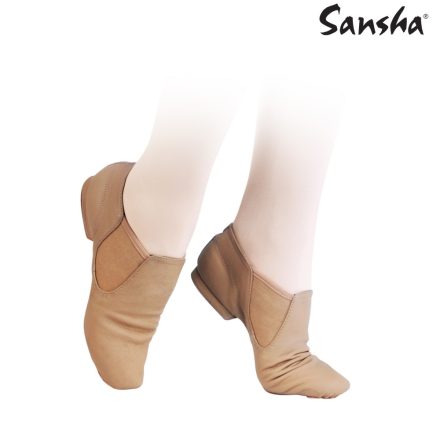 Sansha JS31L Moderno pantofi de jazz din piele