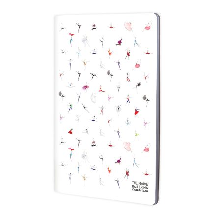 DanzArte “Poses” A4 matt laminated notebook