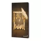 DanzArte “Pointe Shoes Sepia” A4 matt laminated notebook