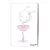 DanzArte “Dancing Bunny On Pointe” A5 Notebook matt, laminiert