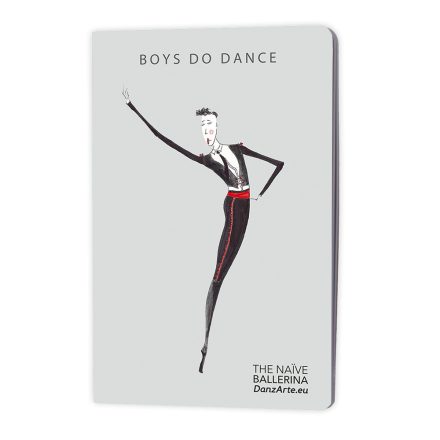 DanzArte "Boys Do Dance" A5 Notebook