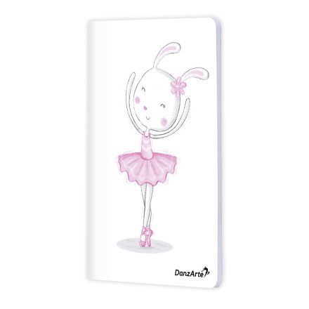 DanzArte "Dancing Bunny On Pointe" A6 Broșură