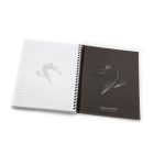 Danzarte "Pointed" A5 Spiral Notebook