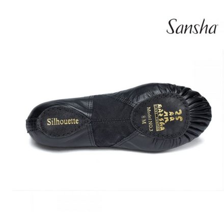 Sansha No3L Bőr Gyakorló cipő - Balettcipő