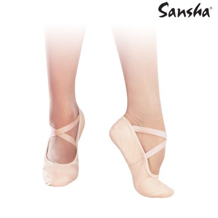 Sansha No.8LCo.Leather Pantofi de antrenament - Pantofi de balet