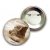 DanzArte “Pointe Shoes Sepia” Pin-Abzeichen - 56 mm
