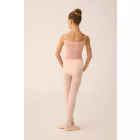 Pridance ART.319 Spaghetti Strap Ballet Leotard with Corset Style and Elastic Tulle Back