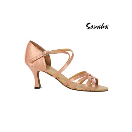 Sansha BR31007S Rosa Latin Cipő