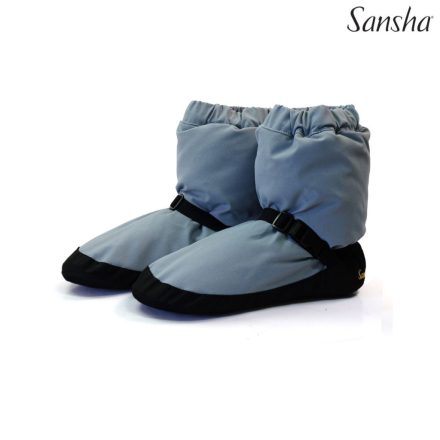 Sansha WOOE kids booties with embroidered logo
