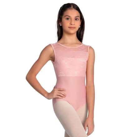 So Danca RDE-2388 Sybille Tricou de balet fără mâneci din dantelă