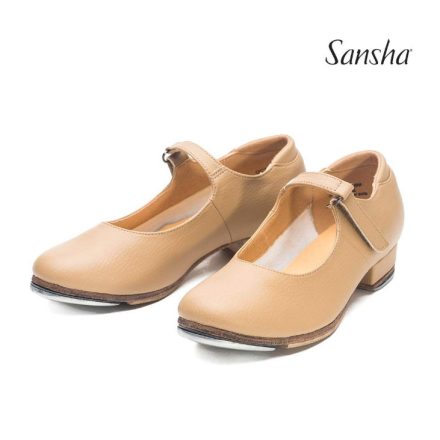 Sansha T-Sofiette testszínű sztep cipő