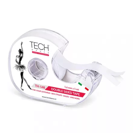 Tech Dance kétoldalú ragasztó, 5m/tekercs, 1,6cm széles