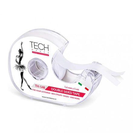 Tech Dance kétoldalú ragasztó, 5m/tekercs, 1,6cm széles