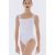 Wear Moi Amina leotard, with lace inserts, sleeveless