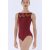 Wear Moi Belle leotard, with lace inserts, sleeveless