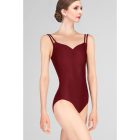 Wear Moi Mauve spaghetti strap leotard