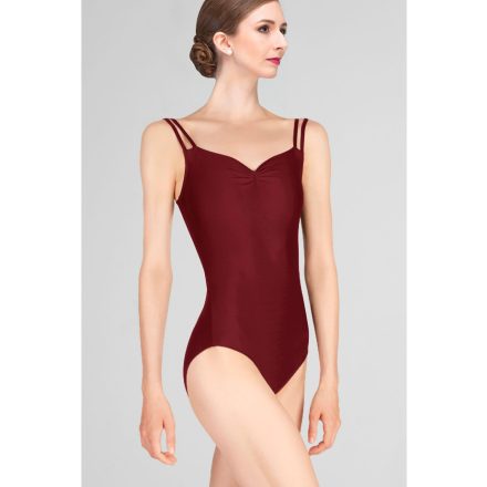 Wear Moi Mauve spaghetti strap leotard