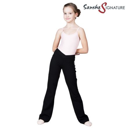 Sansha Stacie Y1555C/F Tricou de balet cu bretele subțiri